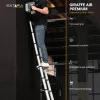 Teleskopinės kopėčios Batavia B.V. Giraffe AIR 3,81 m, kompaktiškos ištraukiamos aliumininės kopėčios