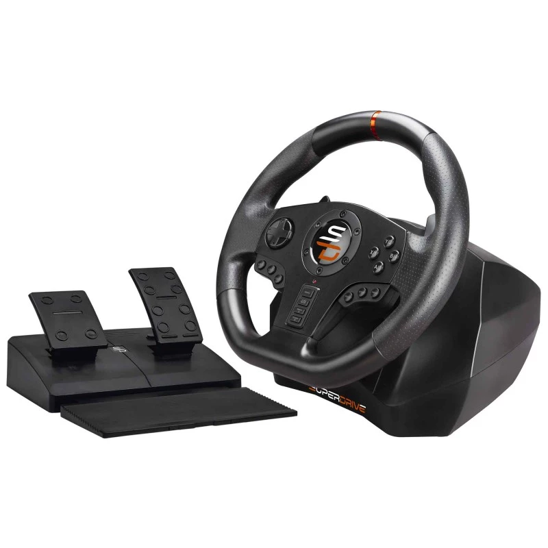 Subsonic SA5595-PC Gaming Vairas Juodas USB su Pedalais