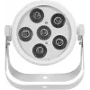 LED PAR šviestuvas EUROLITE Silent Par 6 QCL Floor RGBW 6x4W – kompaktiškas grindinis PAR su RGBW šviesos diodais