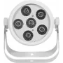 LED PAR šviestuvas EUROLITE Silent Par 6 QCL Floor RGBW 6x4W – kompaktiškas grindinis PAR su RGBW šviesos diodais