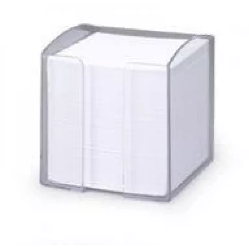 Kvadratinis permatomas užrašų bloknotas Durable TREND 105x100x100 mm