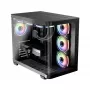 Korpusas LC-Power LC-8001B-ON Midi Tower Juodas