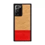 Man ir Wood apsauginis dėklas Samsung Galaxy Note 20 Ultra silkė azalija juoda