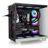 Korpusas Thermaltake View 380 XL WS ARGB, šviesiai žalias/medis, 2x grūdintas stiklas