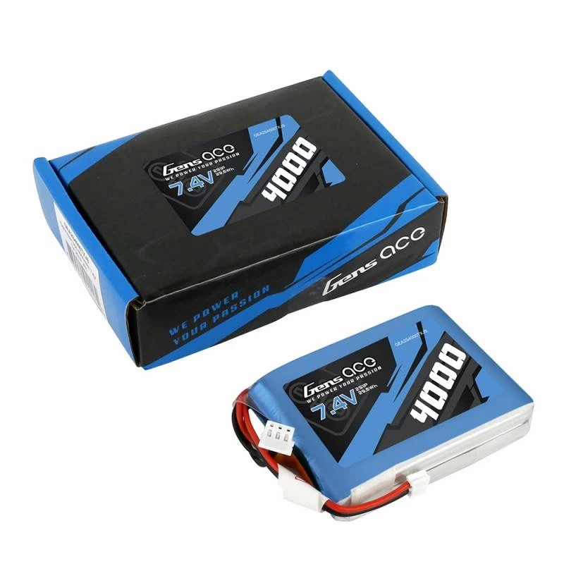 Gens Ace 4000mAh 7.4V 1C LiPo akumuliatorius