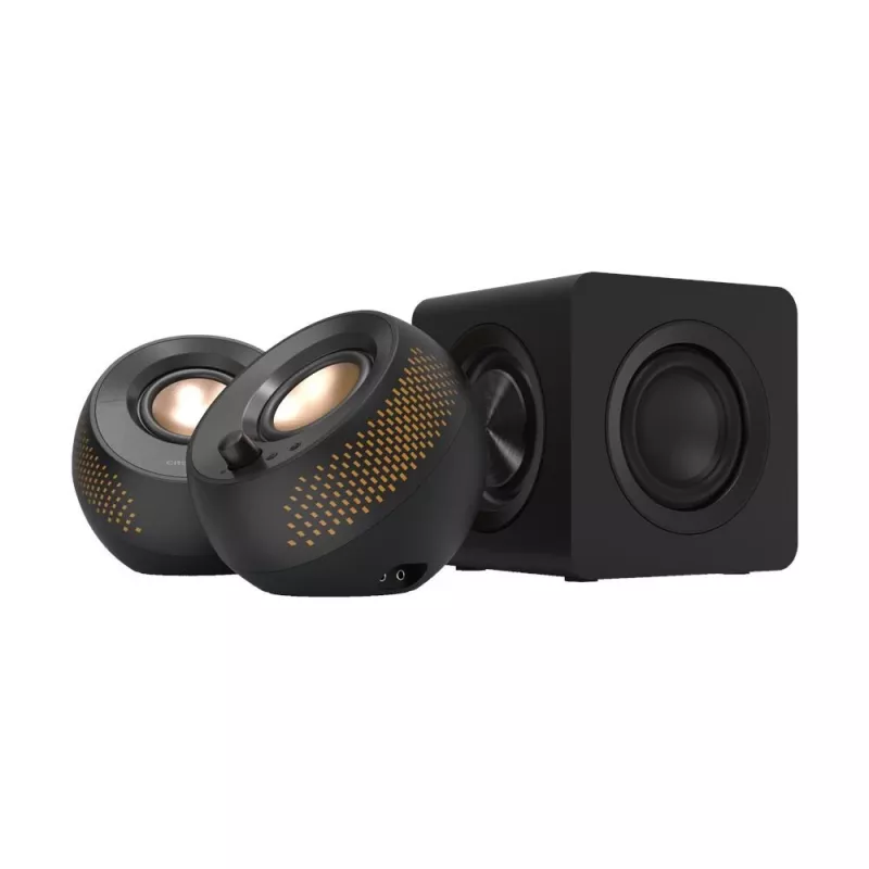 Creative Pebble X Plus garsiakalbių rinkinys 30 W Universalus Juodas 2.1 kanalai Bluetooth