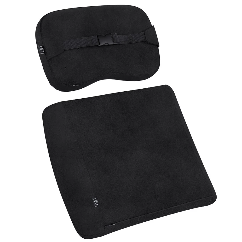 Atminties putų pagalvėlių rinkinys noblechairs Shure Edition GAGC-343 – juosmeninė ir galvos atraminė pagalvėlės