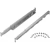 Stovo bėgių rinkinys PowerWalker 10120531 — sidabrinis, plotis 550 mm, aukštis 140 mm, gylis 70 mm, palaiko 78–120 cm gylį, svoris 3,1 kg