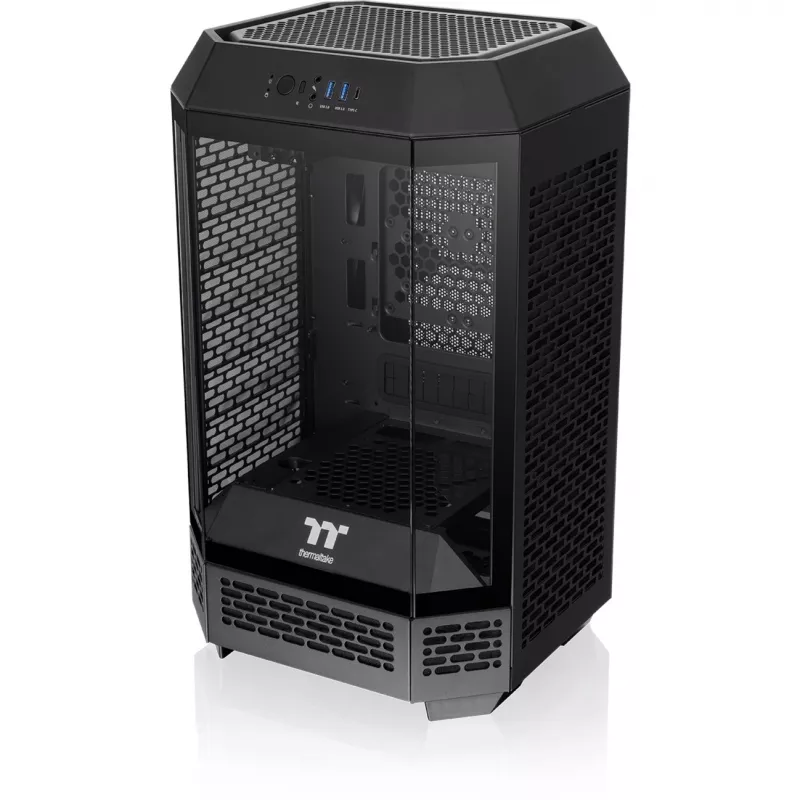 Thermaltake The Tower 250 Mini Bokštas Juoda, Balta