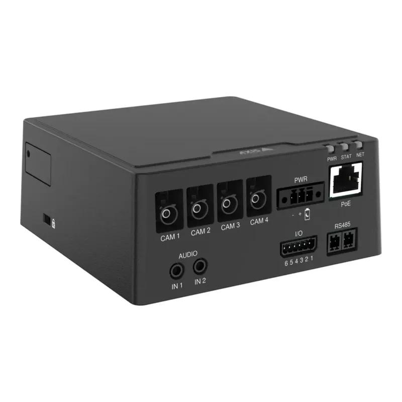 Bazinis blokas AXIS F9114-R Mk II — laidinis Ethernet, 10/100/1000 Mbps, 10–48 V, 12,7 W tip.