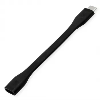 ROLINE USB4 Gen3x2 40Gbit/C-C ST/BU plokščias laidas adapteris