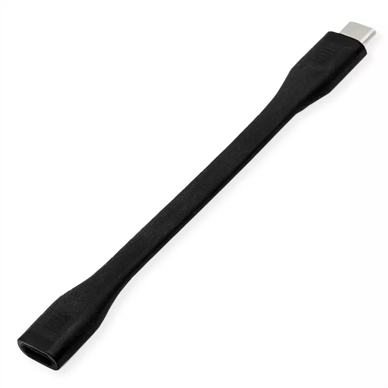 ROLINE USB4 Gen3x2 40Gbit/C-C ST/BU plokščias laidas adapteris