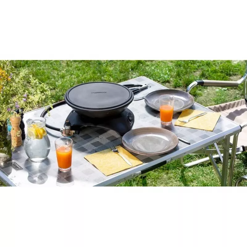 Kepimo grotelės Campingaz 360 Grill CV stalviršinės juodos 2400 W