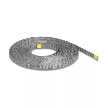 Kabelio rankovė DeLOCK 20938 pilka varinė poliesterinė 1 cm 10000 mm