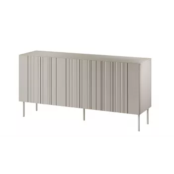 Komoda Cama Meble ISLA 1505x400x750 mm, kašmyro matinis, medžio drožlių plokštė