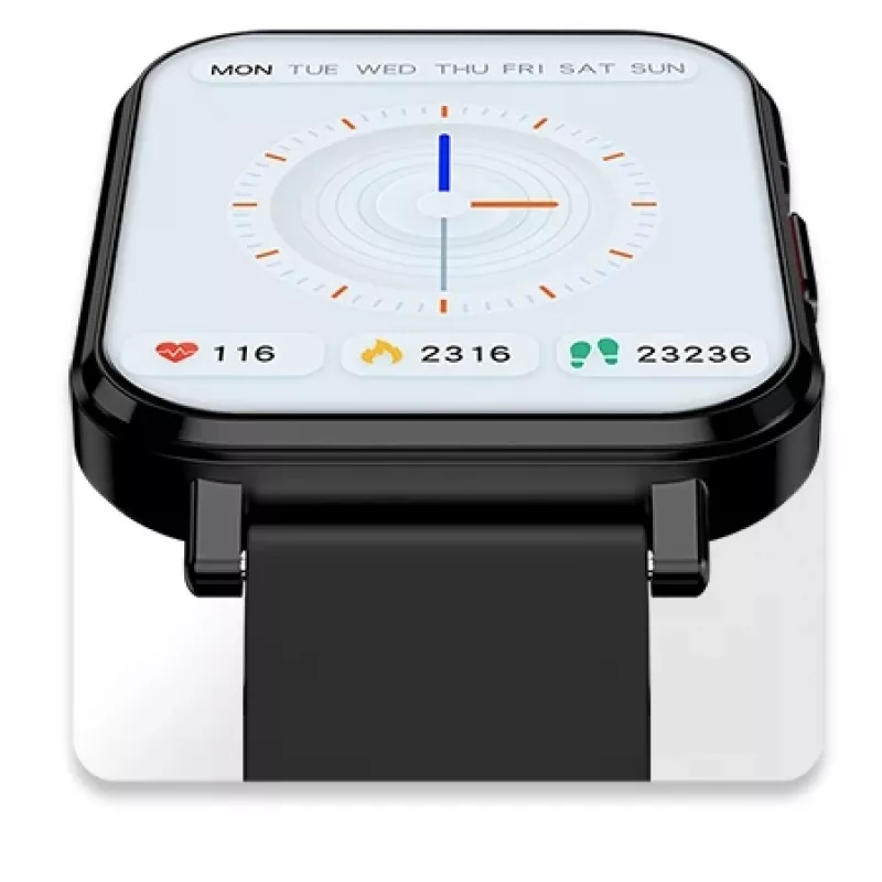 Išmanusis laikrodis myPhone Watch LS Black, 1.85 colių IPS