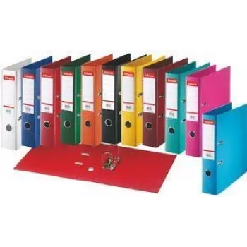 Esselte Lever Arch File Standard PP, 30% perdirbtos pluoštinės medžiagos, FSC® be metalinės sagties, A4/50 mm