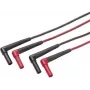 Fluke SureGrip - Matavimo zondai - Juoda - Raudona - CAT III, CAT IV - Silikoniniai - 1,5 m - 1000 V (2003616)