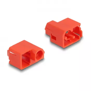 DeLOCK 20929 RJ45 prievadų blokatorius 10 vnt. Raudoni