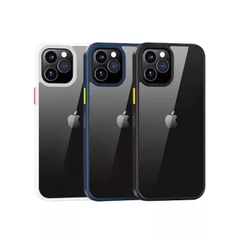 Apsauginis smūgius sugeriantis dėklas Devia Shark serija, skirtas iPhone 12 Pro Max, baltas