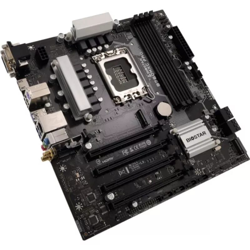 Pagrindinė plokštė Biostar B760MXC PRO B760 S1700 mATX DDR5
