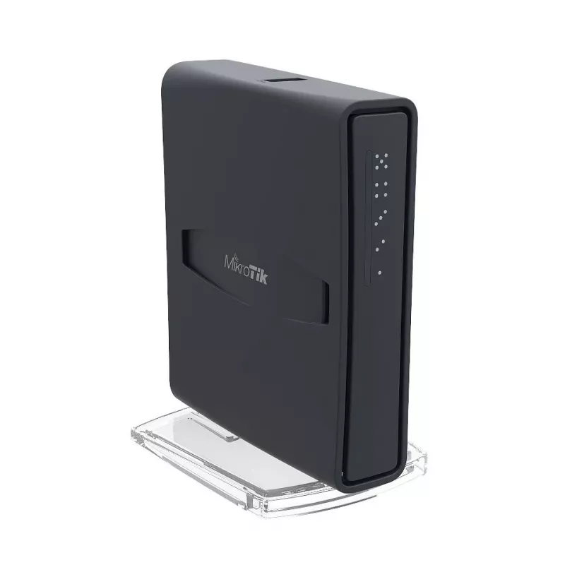 Mikrotik hAP ac lite tower Juoda Power over Ethernet (PoE)