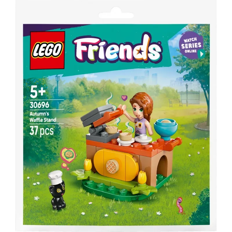 Konstruktorius LEGO Friends 30696 Rudeninio vaflių stendo rinkinys, mažas statinys, minifigūrėlės