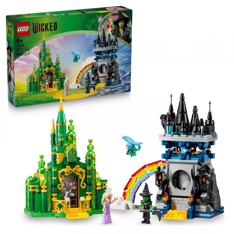 LEGO Wicked 75689 – Smaragdinis miestas ir Kiamo Ko pilis