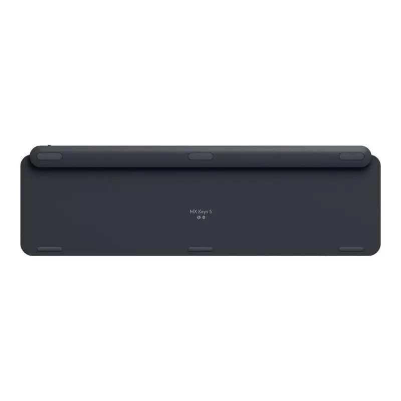 Logitech MX Keys S klaviatūra RF belaidė + Bluetooth QWERTZ Šveicariška grafito (920-011571)