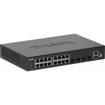 D-Link 20 prievadų Gigabit kroviklis Smart Managed Switch su 4 x 10G SFP+ prievadais