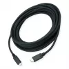 ROLINE USB 3.2 Gen 2 suderinamas laidas C-C ST/ST 10Gbit/s Emark 85W juodas 7 m