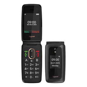 Gigaset GL795 7.11 cm (2.8 inch) 142 g 48MB Juodas senjorų telefonas