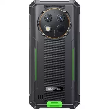 Oukitel WP28E 4/64 10600mAh DS išmanusis telefonas. Žalia spalva, be įkroviklio