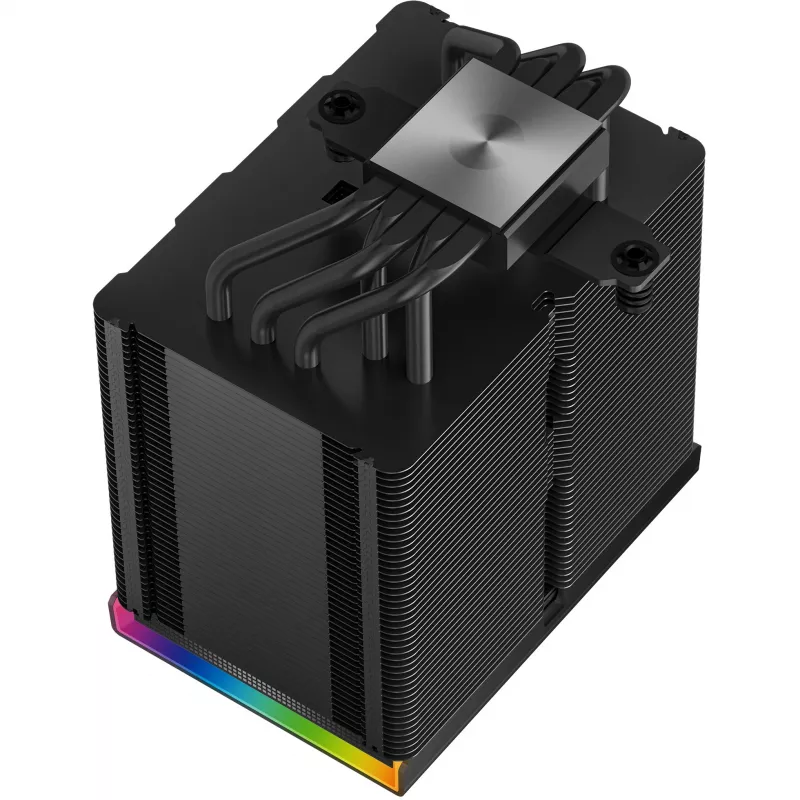 Oro aušintuvas DeepCool AK500 Digital Pro 12 cm juodas, Fluid Dynamic Bearing