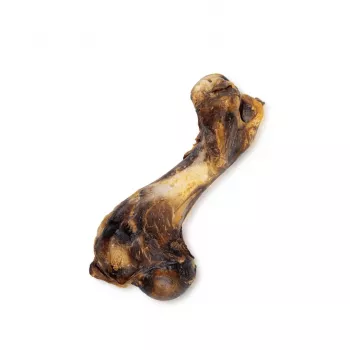 Kaulas kramtymui šunims UNISZKI Pork Bone, kiaulienos skonio, vienetinis, 0–200 g, be grūdų, suaugusiems šunims, dantų priežiūrai