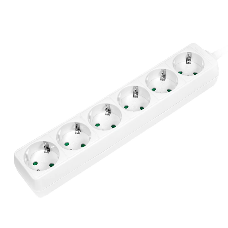 Prailgintuvas LogiLink LPS238 1,5m 6 AC lizdų Baltas