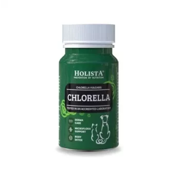 HOLISTA Chlorella papildai šunims ir katėms – 90 vnt.