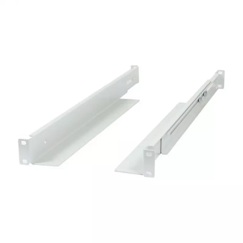 ALLNET reguliuojamo ilgio L formos bėgelis 502–849 mm šviesiai pilkas, pora