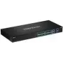 TRENDnet TPE-BG182G - valdomas jungiklis - 8 x 10/100/1000 (UPOE/4PPoE) + 8 x 10/100/1000 (PoE+) + 2 x SFP - montuojamas į stelažą - UPOE/4PPoE/PoE+ (440 W)