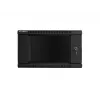 Sieninis stovas LANBERG WF01-6406-10B, 6U, 19 colių, 600×374×450 mm, juodas, 60 kg