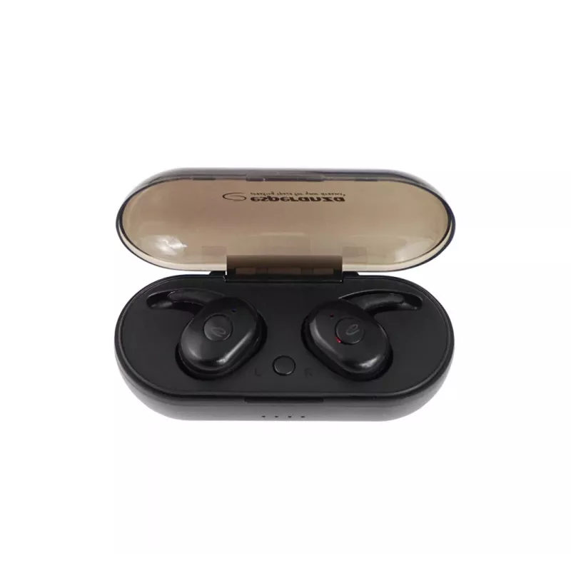 Esperanza TWS CARDERA belaidės ausinės, į ausis, Bluetooth, juodos