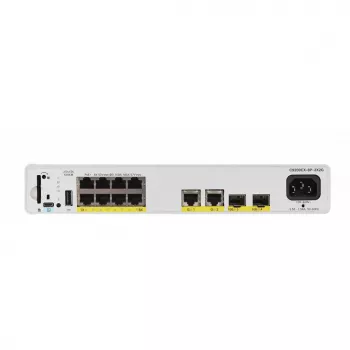Cisco Catalyst 9200CX - Network Advantage - valdomas L3 kompaktinis jungiklis su 8 x 10/100/1000 Gigabit Ethernet prievadais
