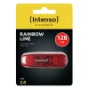 USB atmintukas Intenso 128 GB USB Type-A 2.0 Raudonas permatomas