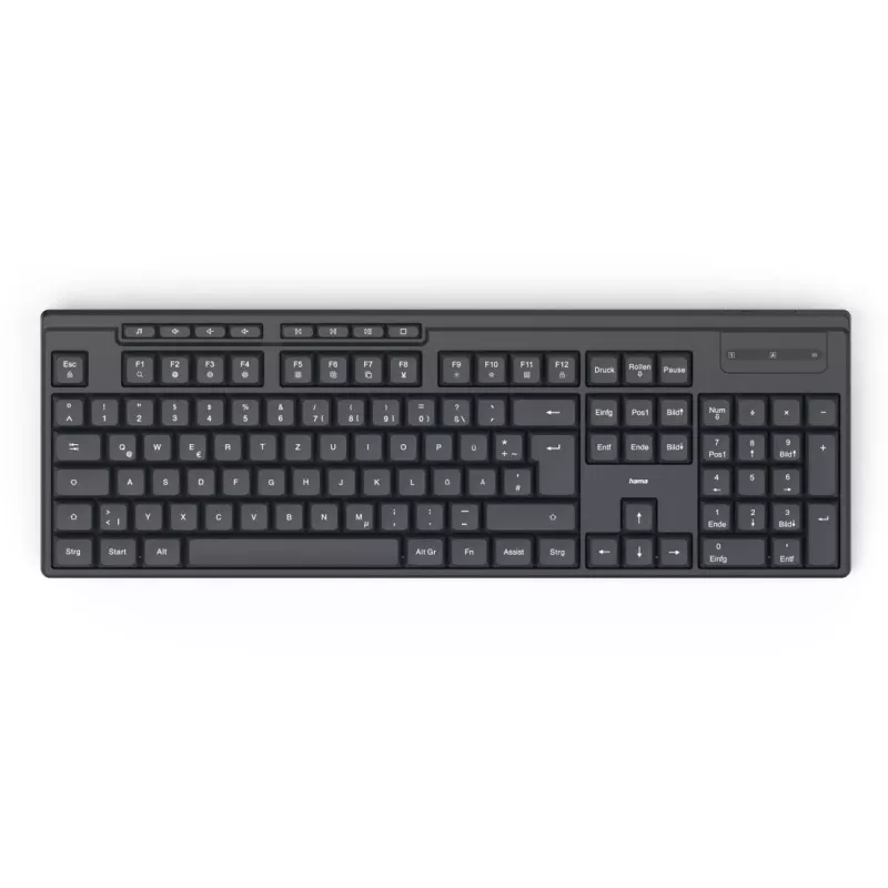 Belaidė klaviatūra WK-200 juoda