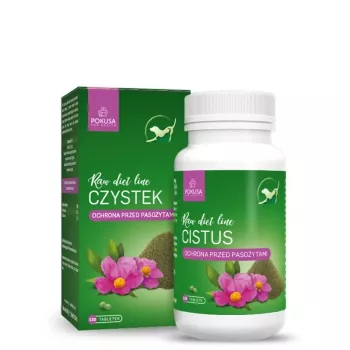 POKUSA RawDietLine Cistus papildai šunims ir katėms – 120 vnt.