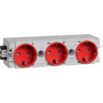 Hager Dado Trunking Plug-In modulis (P x A x G) 180 x 50 x 61 mm GS30003020 1 vnt. eismo raudona (GS30003020)