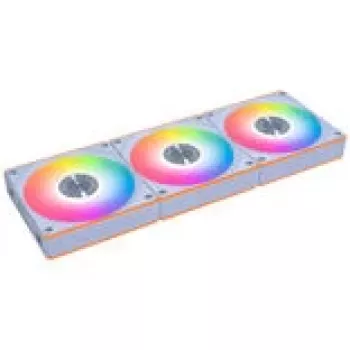 120 mm belaidis reversinis ventiliatorius Lian Li UNI FAN CL baltas, modelis 12RCL1W3W