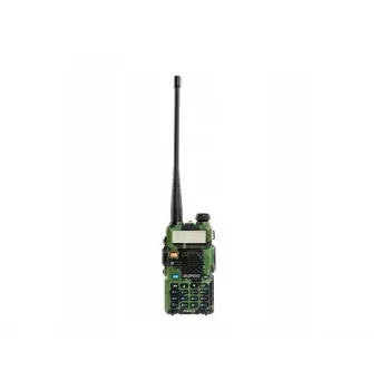Nešiojama dviejų juostų racija Baofeng UV-5R 5W HT Camo