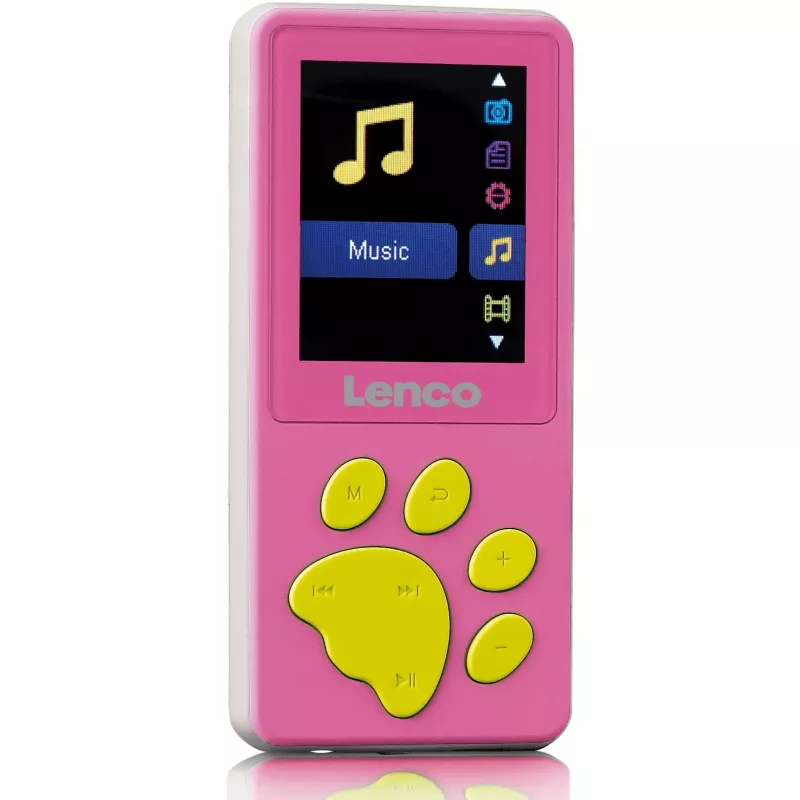 Lenco XEMIO-560PK MP3/MP4 grotuvas 8 GB Rožinis (XEMIO-560PK)