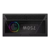 Gamemax RGB 750G 750W maitinimo blokas, 80 PLUS Gold, pilnai modulinis